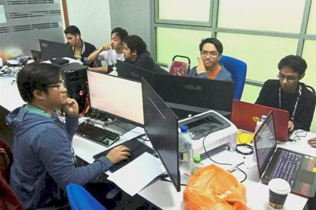 The team behind the SEA Games results software